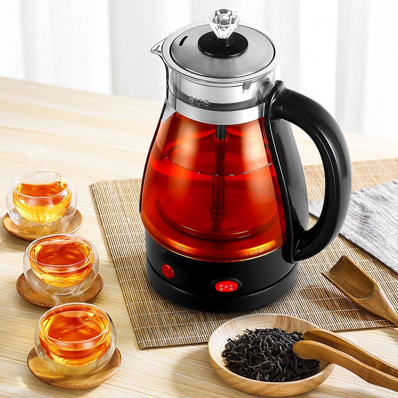 麦卓黑茶煮茶器蒸汽煮茶壶全自动电茶壶泡茶养生壶保温电热蒸茶壶能不能蒸绿茶？