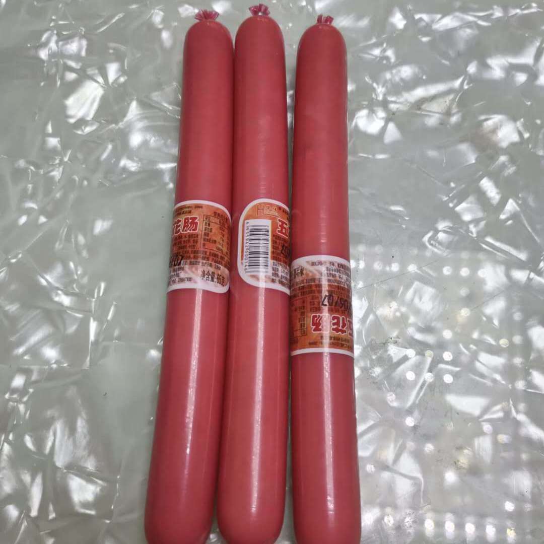 五花肠65g肉花肠泡面搭档火腿肠烧烤肠炒菜涮锅煎炸即食香肠批发 五花