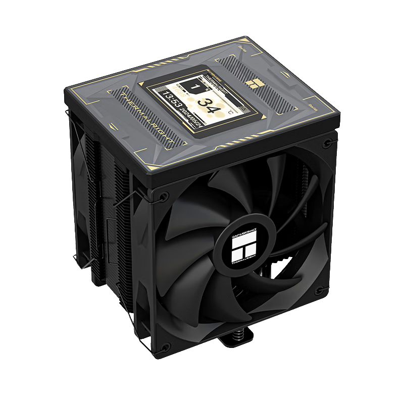 Thermalright(利民)Burst Assassin 120 VISION BLACK CPU风冷散热器 逆重力6热管 2.4英寸液晶屏 BA120 BLACK 264元(需领券)