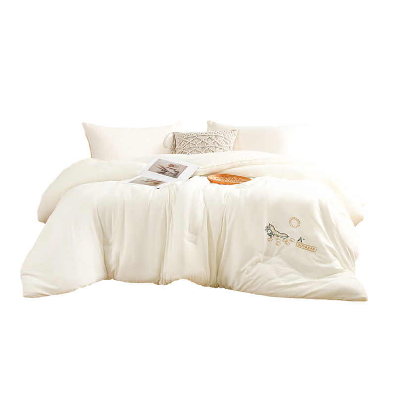 泰嗨 春秋被冬被保暖被芯  舒适透气双人宿舍被子冬厚被 【太阳】大豆蛋白暖心被春秋被 200*150CM