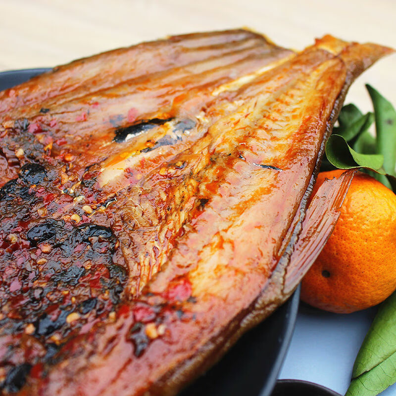 虎钢馋广西桂林特产漓江鱼200g整条大鱼即食手撕鱼香辣熟食休闲零食