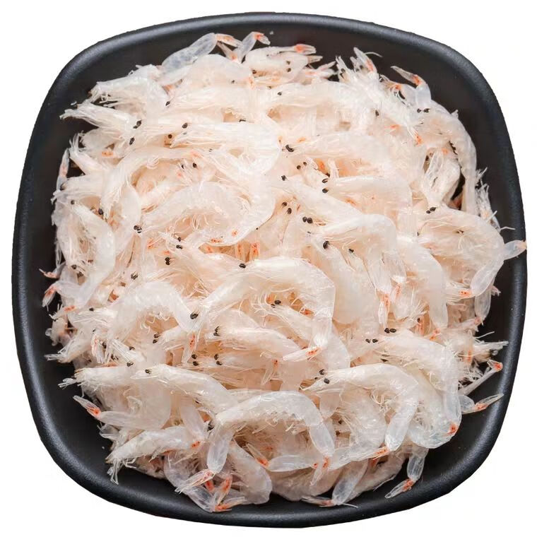 Derenruyu虾皮干货淡干100g即食海米零食 淡干（二包重205克