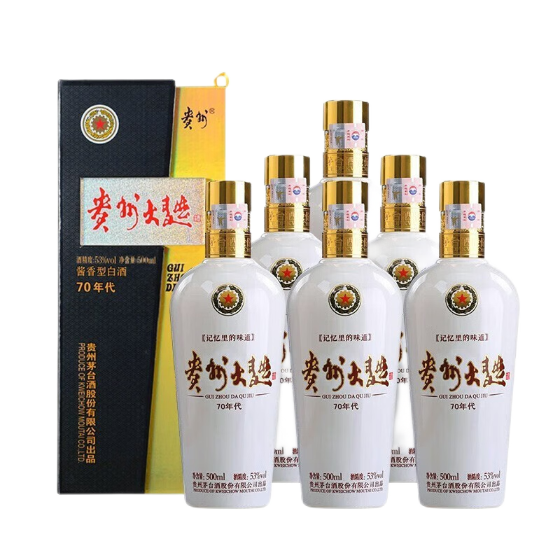 maotai/ę́ ݴ70 53㽴 ׾ 500ml 6ƿʵ1428Ԫ