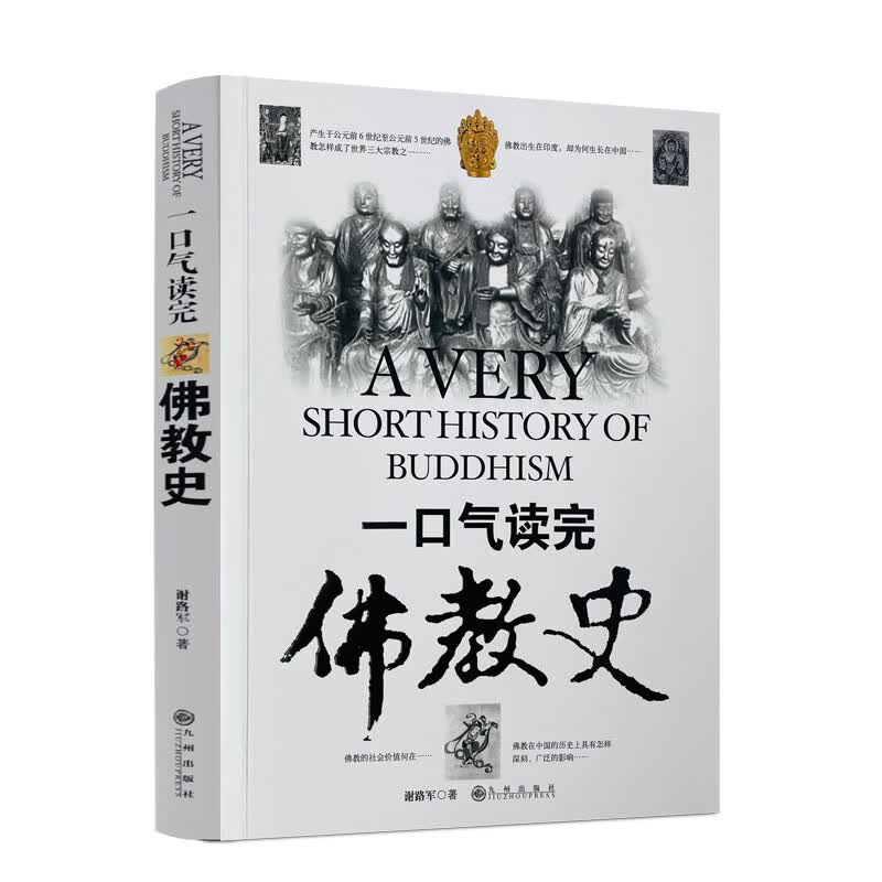 包邮正版 一口气读完佛教史 藏传佛教极简史 谢路军 一本真诚而有温度的藏传佛教发展史 佛学爱好者入门