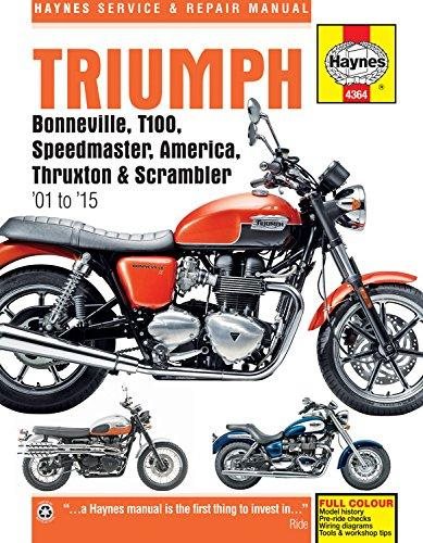 预订 Triumph Bonneville (01 - 15) Haynes Repair Manual