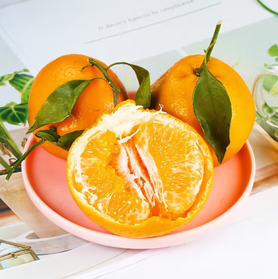 勇者无惧四川春见耙耙柑 新鲜应季爆浆爆汁纯甜柑橘整箱装年货水果礼盒 甄选果净重8斤单果80mm+