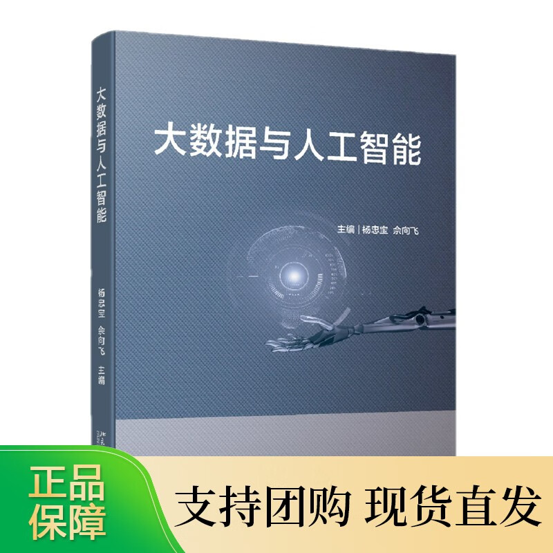 大数据与人工智能 杨忠宝，佘向飞 正版