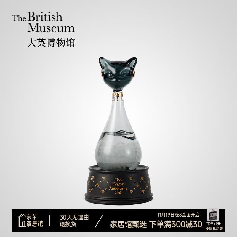 瓶精巧版送男女生日礼物新婚结婚礼物 盖亚安德森风暴瓶-精巧版(黑)