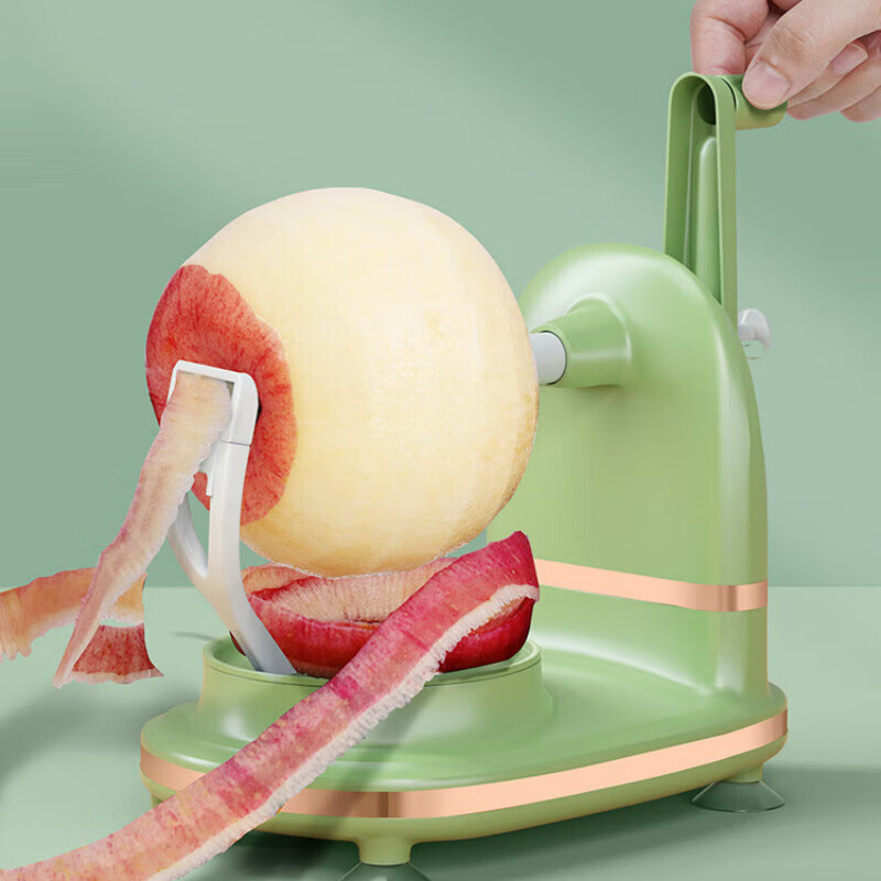 雅空手摇削苹果神器家用自动削皮器刮皮刀刨水果削皮机苹果皮削皮神