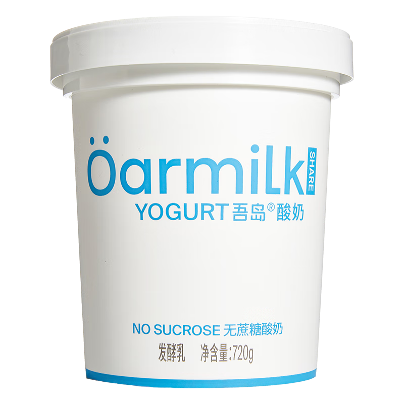 Oarmilk 吾岛牛奶 单杯发酵海盐酸奶 720g