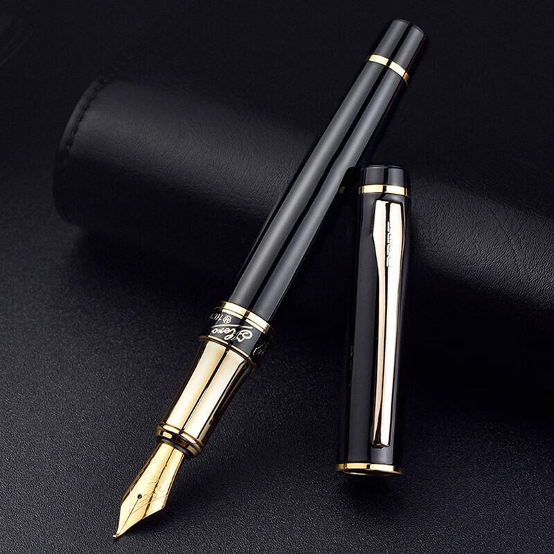 英雄(hero) 钢笔弯尖弯头美工笔商务办公书写墨水笔1021 美工弯尖1.