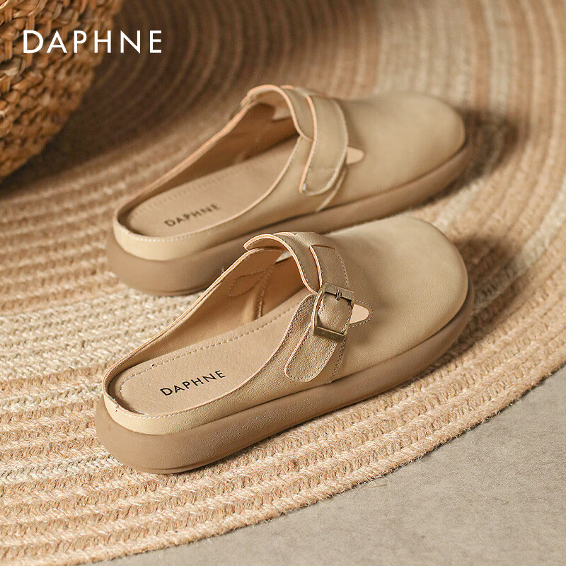 ��ܽ�ݲ���ЬŮ��ͷ����Ь�⴩2024�ļ��¿�ٴ�һ�ŵ�����Ь����Ь ��ɫ 37 ����2CM