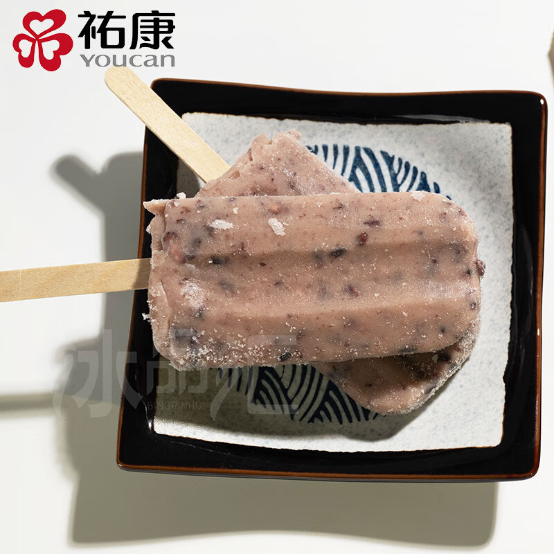 隽辰堂5支血糯米味-佑康雪糯米冰淇淋雪糕冰淇淋冰棒大米黑米冷饮冰棍