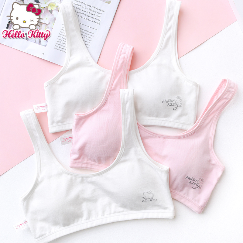 HELLOKITTY品牌的3件装少女内衣:购买稳赚不亏!