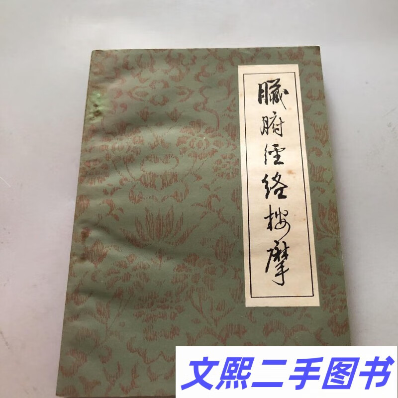 脏腑经络按摩正版中医旧书 董好魁 李恩复 河北人民