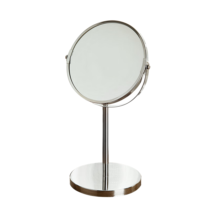 查询欧润哲镜子双面可旋转化妆镜高清放大宿舍台式镜子学生公主镜17厘米历史价格