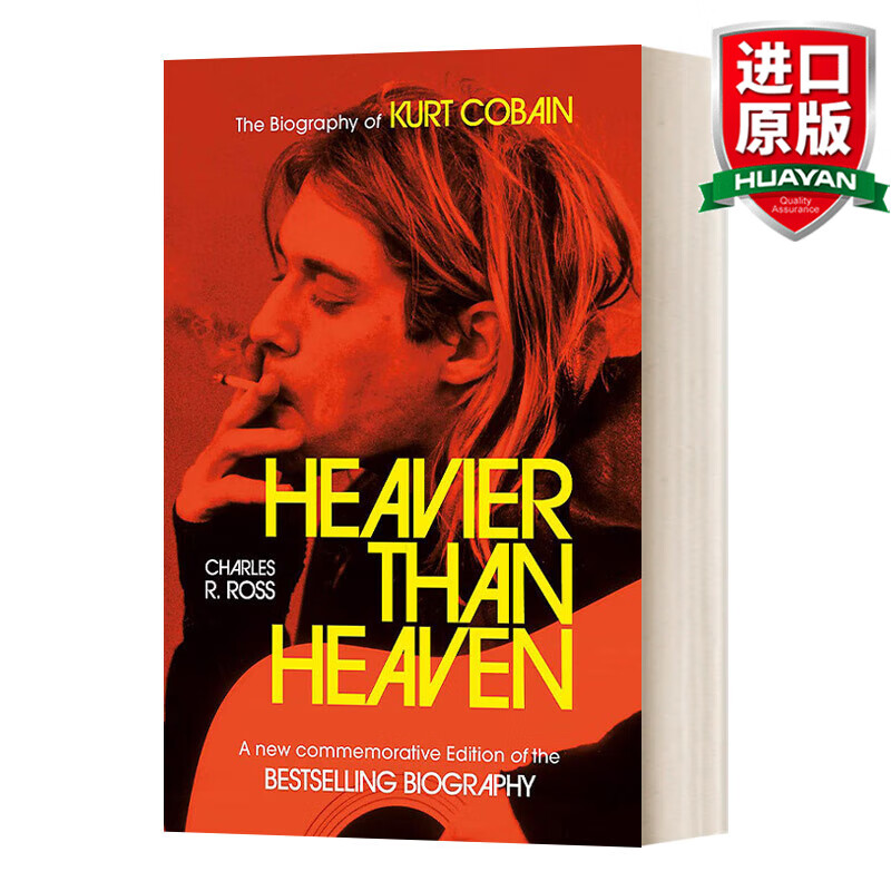 Heavier Than Heaven 英文原版 重于天堂 科特·柯本传 英文版 进口英语原版书籍
