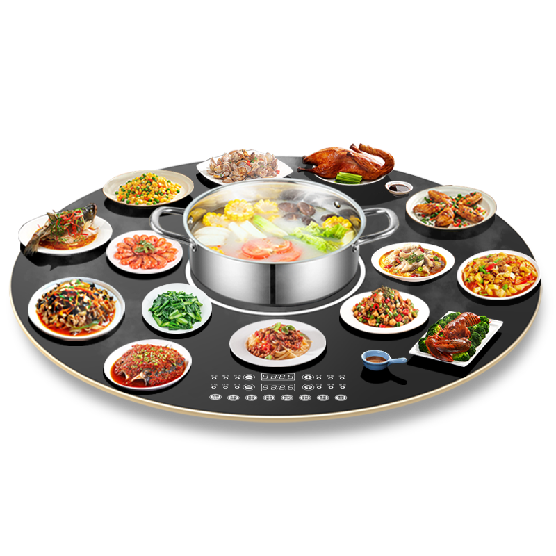 ֥�����¯ů�˰巹�˱��°���Ȳ˰���ö๦�ܴ�����������Զ����²���ת�� ��ح80CM���綯+�ֶ���ת��3000W����¯��� �ʱ�10�� 834Ԫ