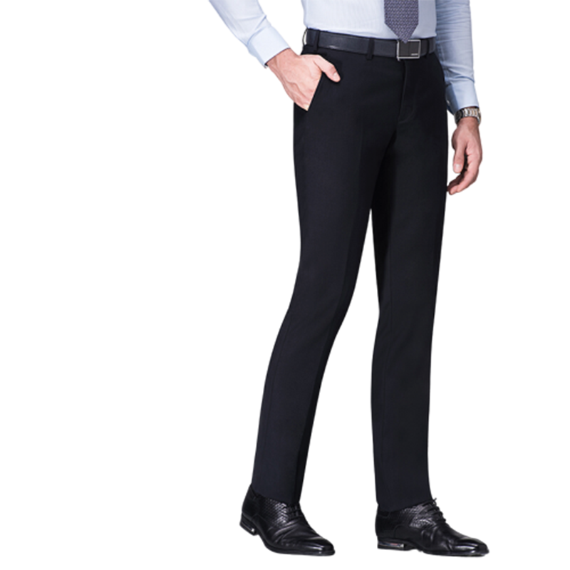 百亿补贴:九牧王2024秋冬新款 商务正装宽松直筒西裤男 抗皱垂感省心易打理长裤 黑色合体版【冬款抗静电】 51033 S 腰围2.82尺94厘米269元