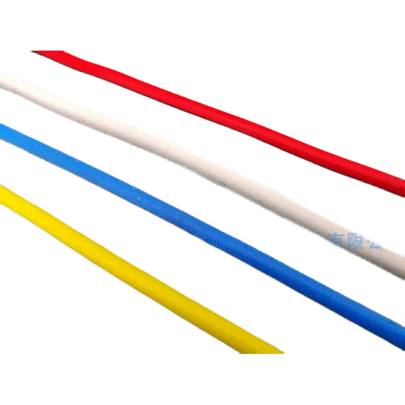 外科手术血管吊带硅酮红黄蓝白高弹性神经血管牵拉识别标记 红色1*380