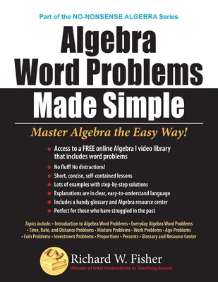 预订 Algebra Word Problems Made Simple