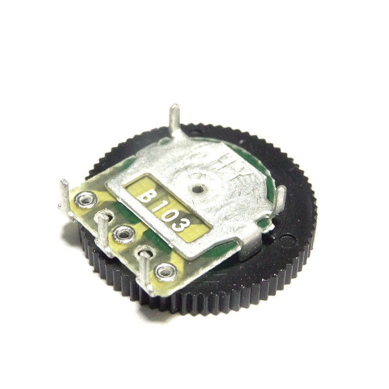 定制适用唱戏机收音机音量开关 拨盘圆盘电位器 b503 b103 20k 10 3脚