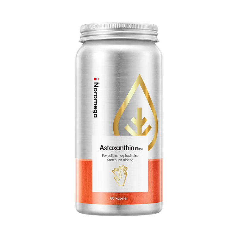 NOROMEGA超A虾青素精华胶囊 8mg口服雨生红球藻美白透亮VC美容自由基60粒