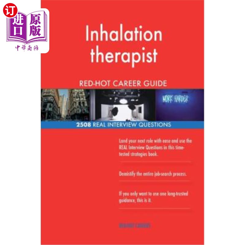 海外直订inhalation therapist red-hot career guide; 2508 real