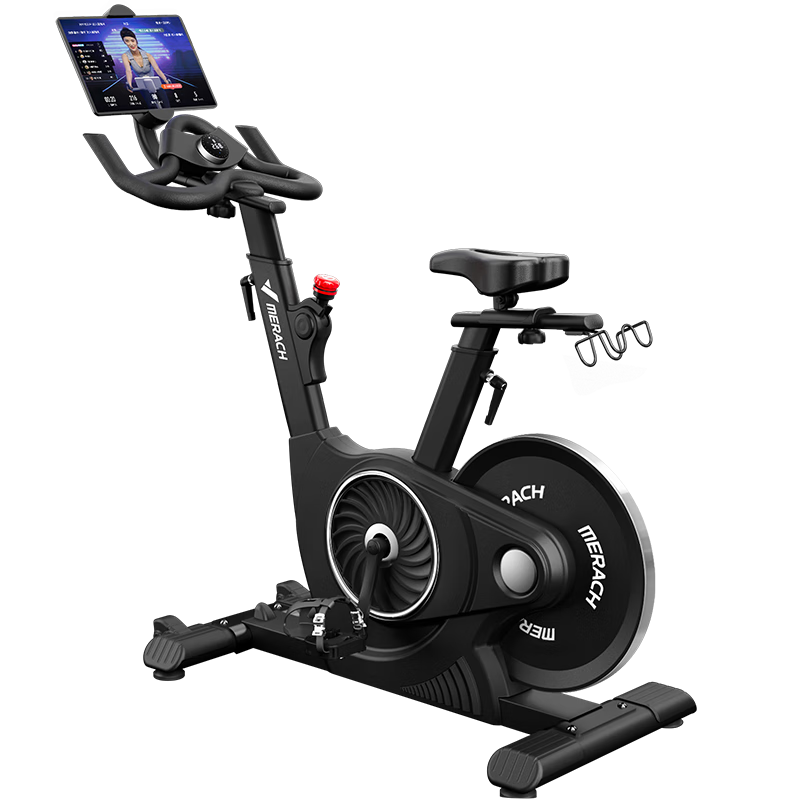 MERACH 麦瑞克 动感单车健身房级家用磁控运动器材室内自行车 黑曜骑士MR-S12B2