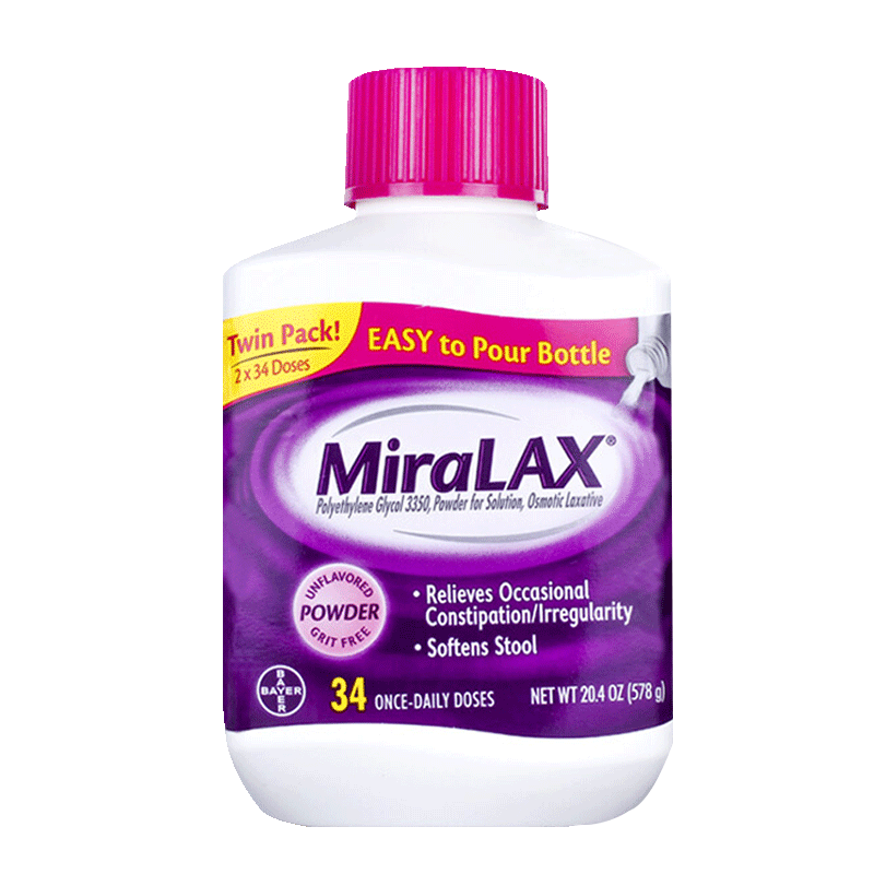 MiraLAX(美国进口便秘冲剂)价格变化以及肠胃养护榜单