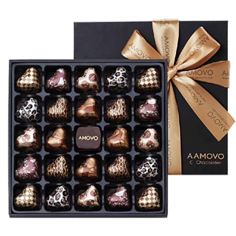 魔吻（AMOVO）酒心巧克力礼盒年货糖果比利时原料零食男友