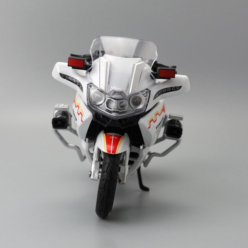 华一合金模型儿童玩具1:12春风国宾cf650g阅宾车仿真摩托车 红色缮 