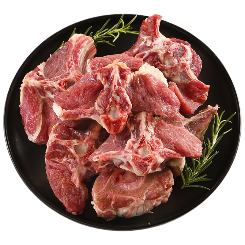 臻羊鮮 鹽池灘羊 羊蝎子3斤  羊脊骨  寧夏灘羊肉 火鍋 燉煮食材