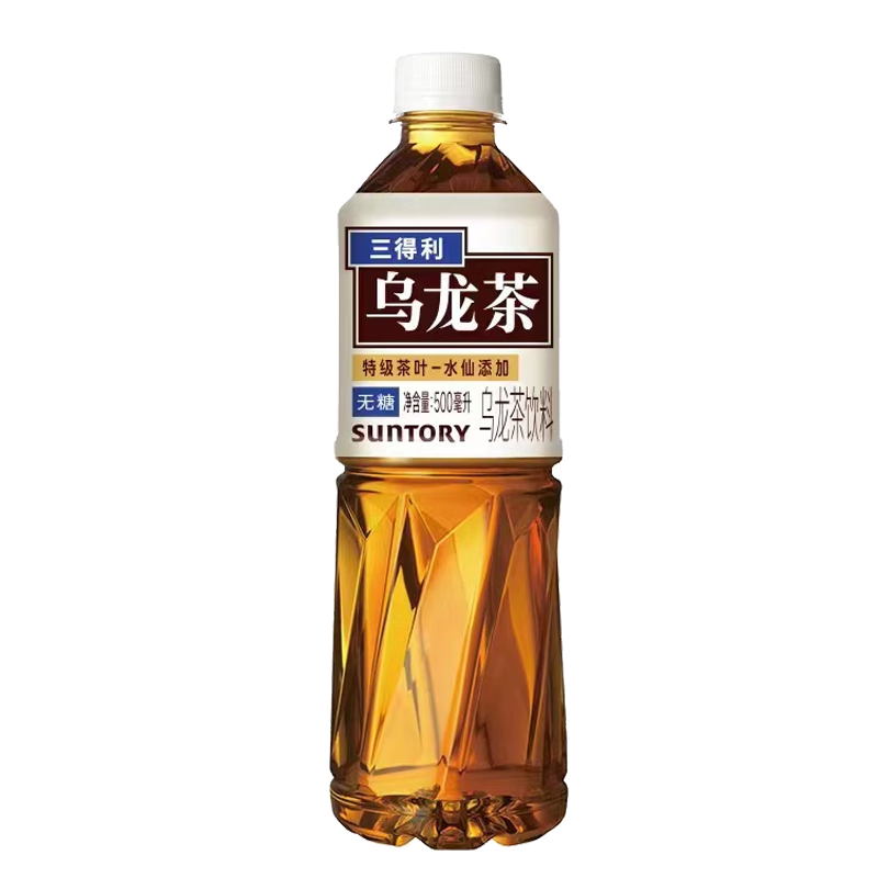 SUNTORY 三得利 无糖乌龙茶饮料 500ml*15瓶