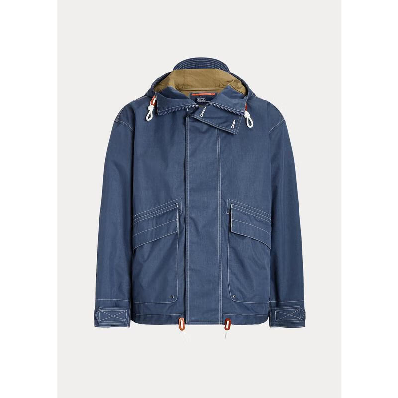 拉夫劳伦(ralph lauren) 男士夹克 twill 斜纹连帽 休闲百搭 舒适透气