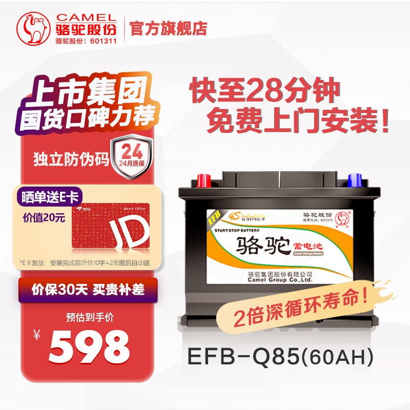 点评真实剖析骆驼（CAMEL）汽车蓄电池是否还行？告知半个月心得分享