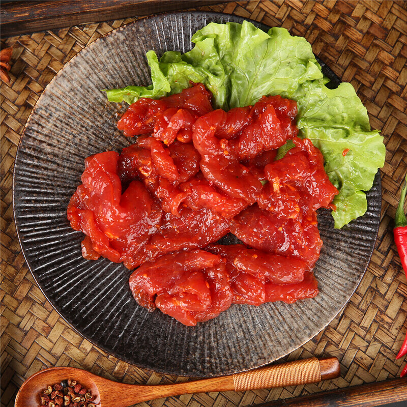 溥畔麻辣牛肉片200g 调理腌制半成品生牛肉片 重庆涮火锅食材鲜香麻辣