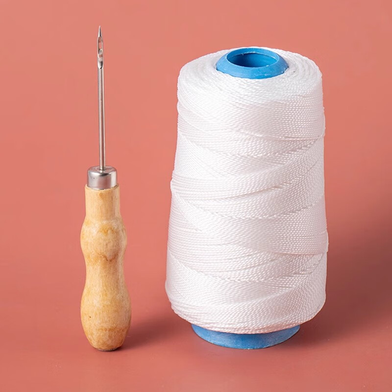 若轩补鞋穿线锥子钩针工具上鞋缝鞋纳鞋底专用带孔锥子针老式钢尖锥针