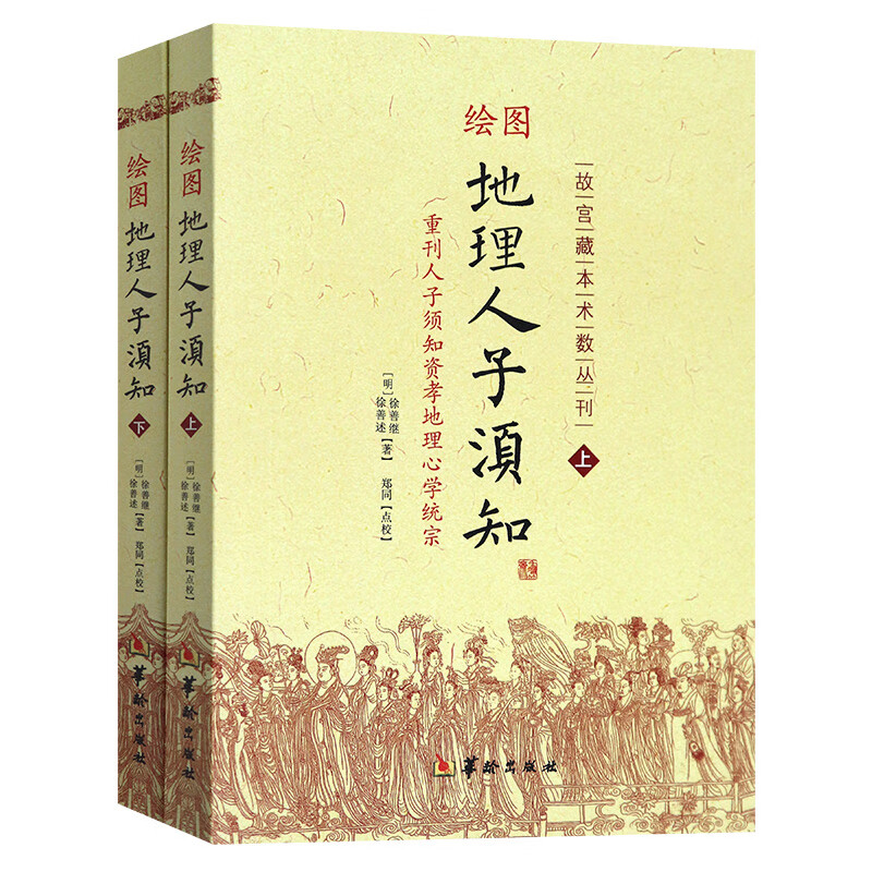 绘图人子须知上下 古代学名著堪舆经典 现代住宅公司选址堪舆用书籍