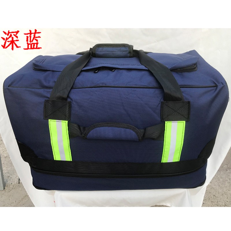 雪峰狐 前运包运行包火焰兰被装袋后留包黑色留守袋手提 火焰兰(深蓝)