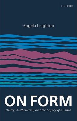 预订 on form: poetry, aestheticism, and the legacy o