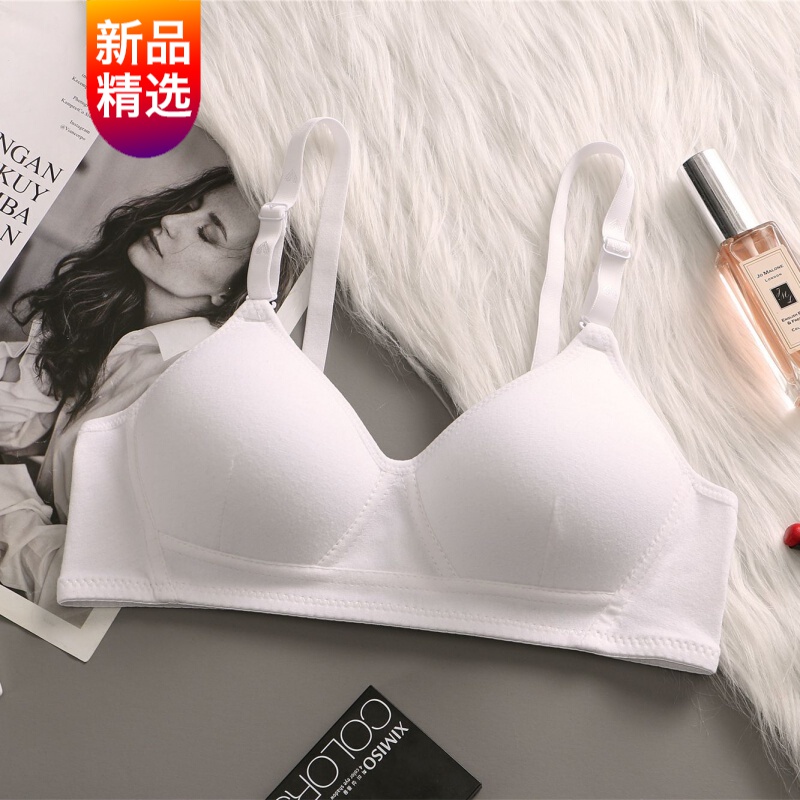 60少女文胸高中生无钢圈运动内衣女学生无痕美背抹胸裹胸罩内衣少女