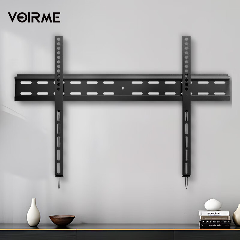 voirme36-80英寸加厚贴墙电视挂架通用壁挂式架子小米TCL创维海信华为智慧屏等电视架