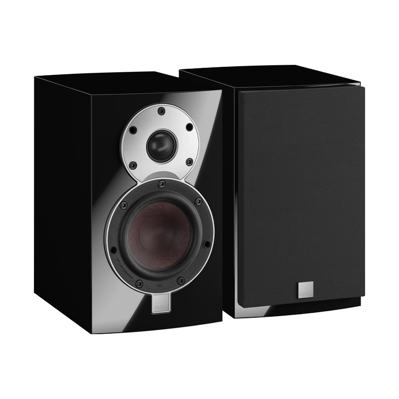 達(dá)尼(DALI) Menuet皇太子6代 hifi高保真書(shū)架音響 2.0聲道家用桌面無(wú)源音箱se 黑色