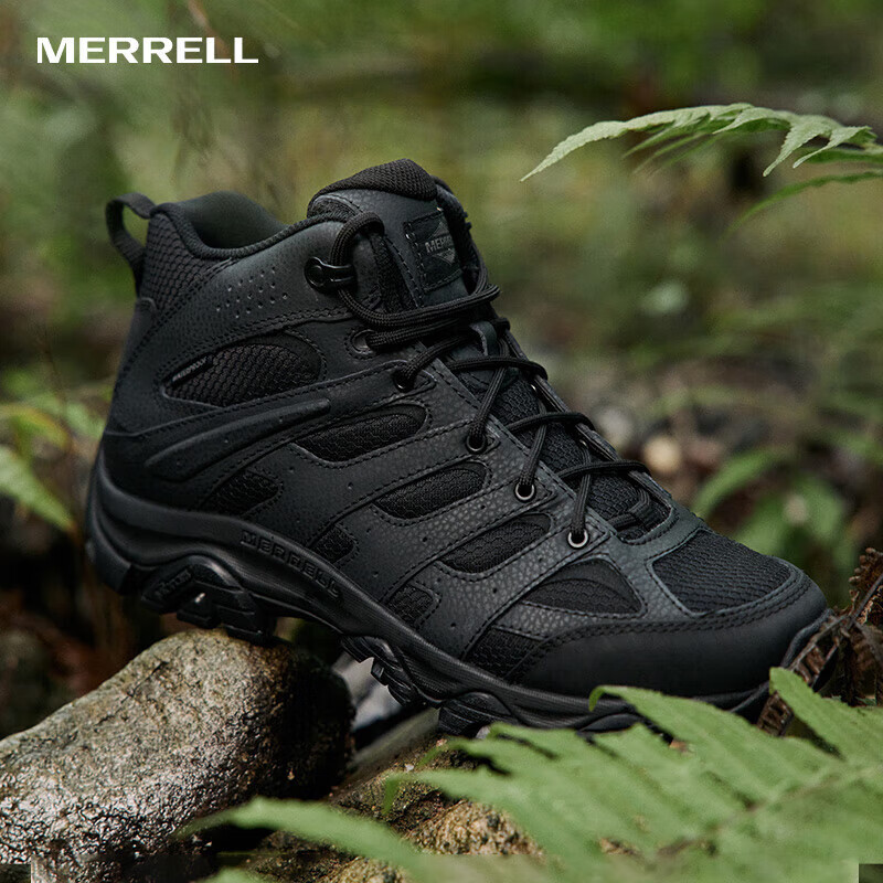 迈乐（Merrell）男款户外战术靴登山徒步MOAB 3 TACTICAL MID WP中帮防滑防水透气