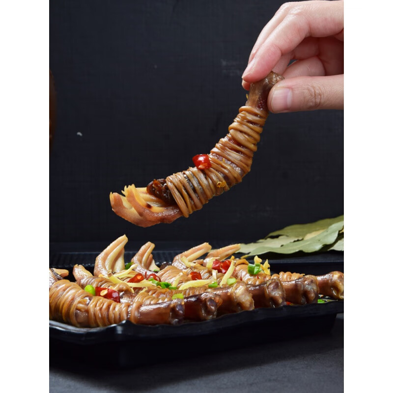 钱德明鸭双心鸭脚包20只 鸭腿2只