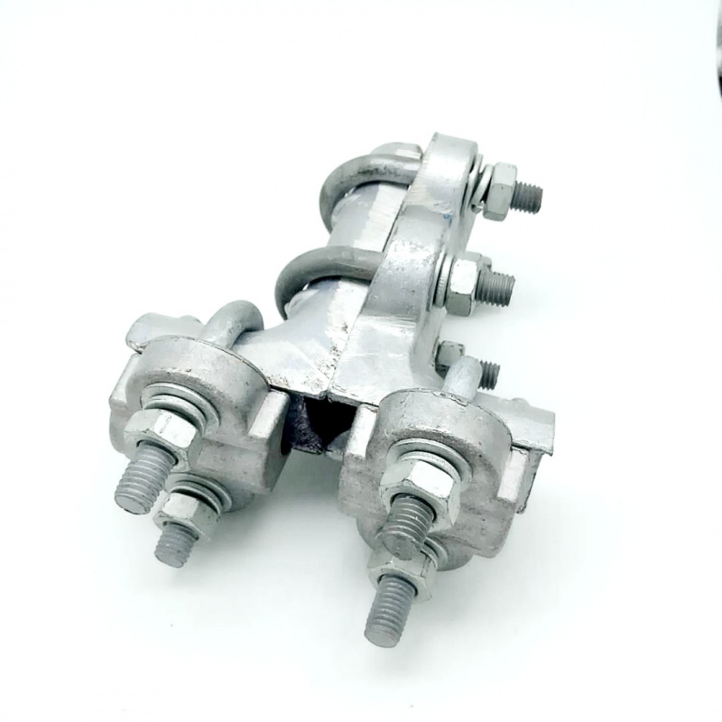 曼坤 铝合金单导线设备线夹tl-11-22-33-44-55螺栓型t型接线夹拉线