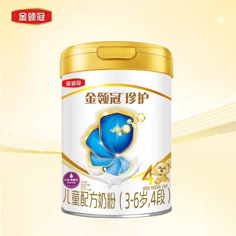 伊利金领冠珍护系列儿童配方奶粉4段3-6岁儿童800g【23年8月】新国标怎么样,好用不?