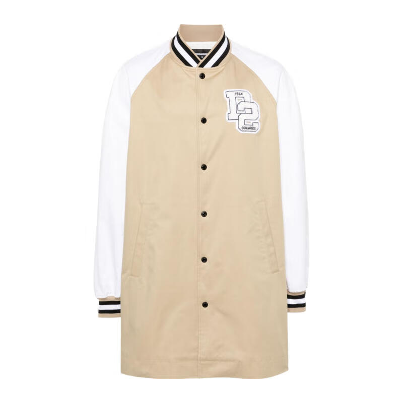 dsquared2 情人节礼物 编辑精选 男士 logo 贴花工艺单排扣休闲夹克
