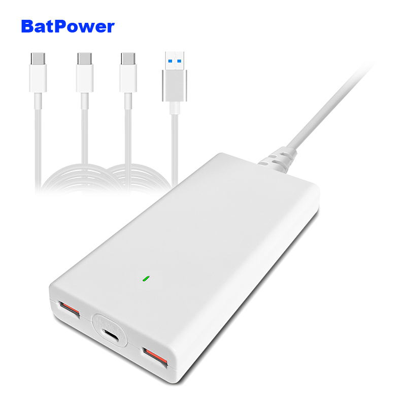 batpower 120w pd适配器 适微软惠普苹果戴尔联想笔记本电脑pd usb c